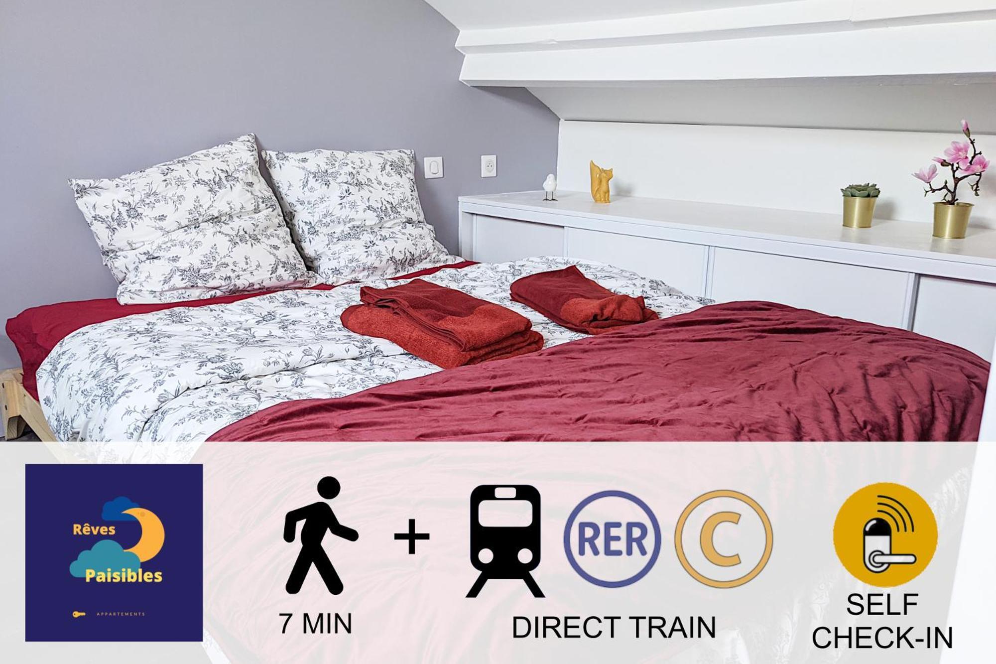 Reves Paisibles Rubis - Choisy Apartment ภายนอก รูปภาพ